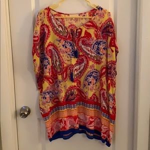 Paisley tunic